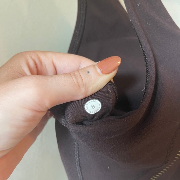 lululemon align tank size 8 french press - Picture 3 of 3
